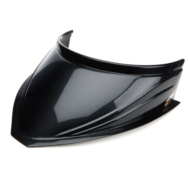 MD3 Hood Scoop 5in Tall 18in Wide Curved CF look